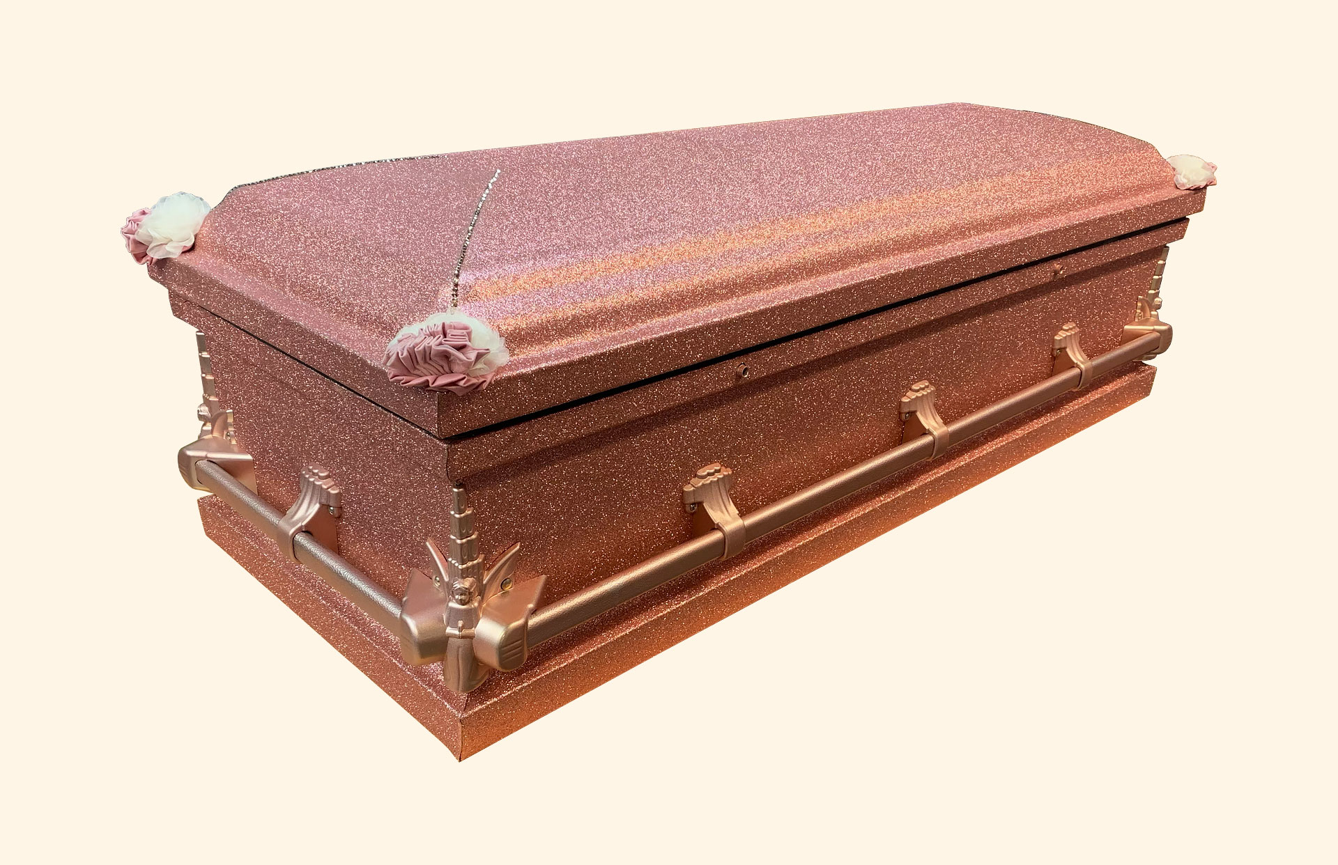 Ashley Rose Gold child American casket